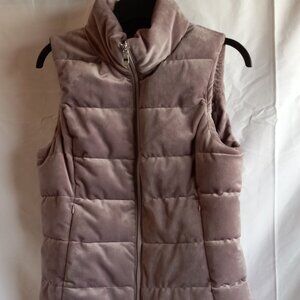 Zeroxposur Velvet Puffer Vest Lavneder